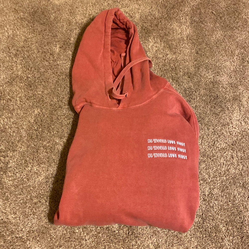 pink hwlf hoodie